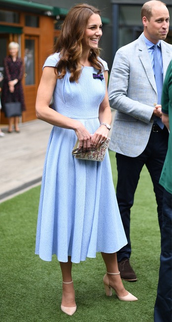 Kate Middleton, Prince William, 2019 Wimbledon